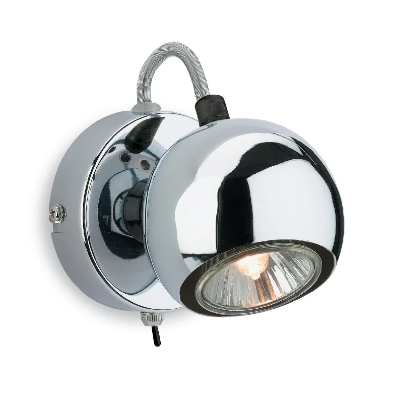 Track lighting for illuminating dining tablesMagnetic Single Spot (Switched) Chrome Track lighting for illuminating dining tablesMagnetic Single Spot (Switched) Chrome