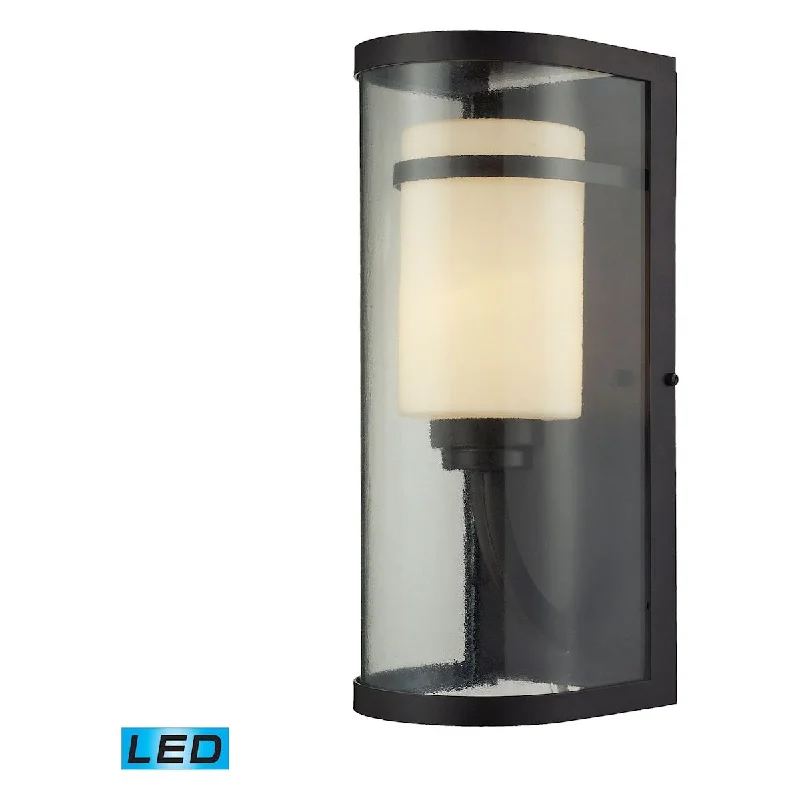 Outdoor - rated track lighting for patiosCaldwell 1-Light Outdoor Sconce