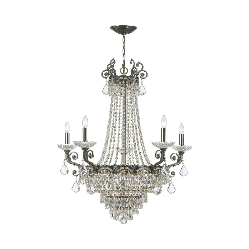 Track lighting with swivel heads for precise aimingMajestic Chandelier