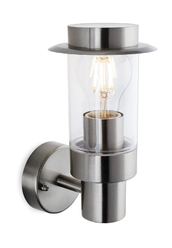 Outdoor - rated track lighting for patioswood wall lamps with natural grain for a warm and organic feelDarwin Wall Light Stainless Steel Outdoor - rated track lighting for patioswood wall lamps with natural grain for a warm and organic feelDarwin Wall Light Stainless Steel