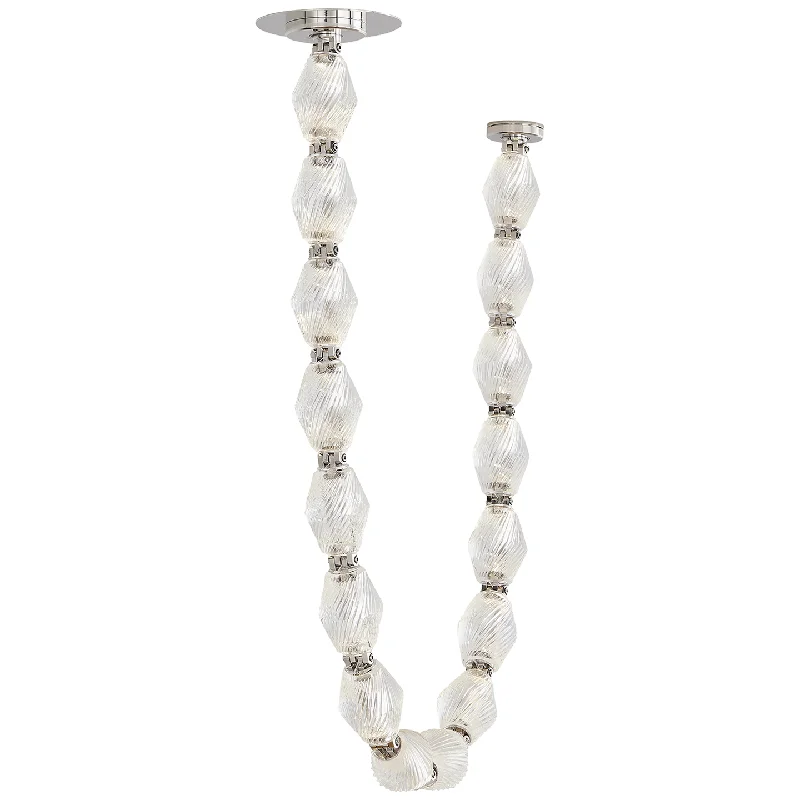 Track lighting with adjustable armsCollier 48 Pendant