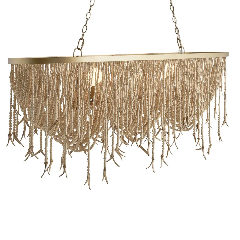 Track lighting with integrated LED driversBaja Linear Chandelier
