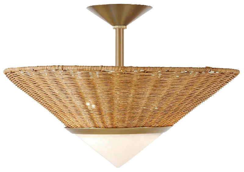 Track lighting with a long - lasting lifespanCalista Ceiling Semi Flush Light