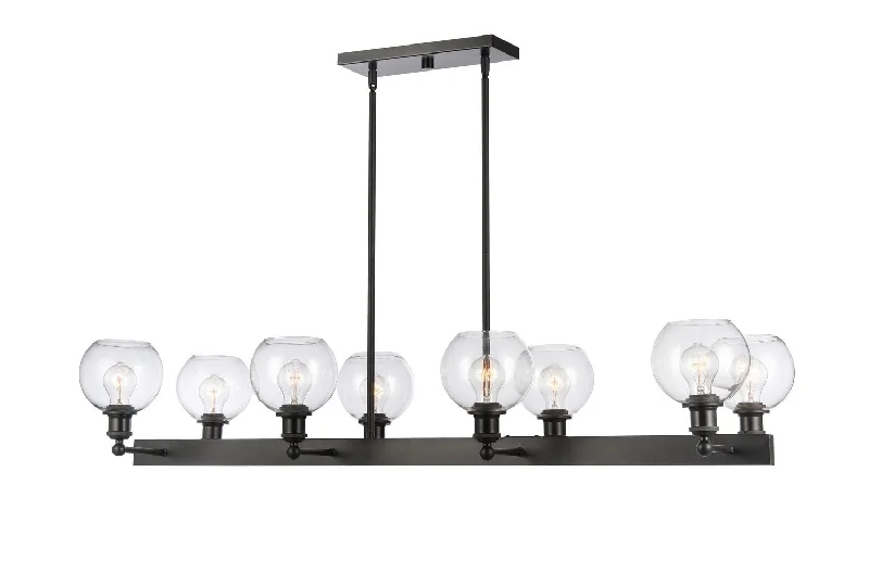 Industrial Task Lighting for Precision WorkstationsBallston Eight Light Chandelier Industrial Task Lighting for Precision WorkstationsBallston Eight Light Chandelier