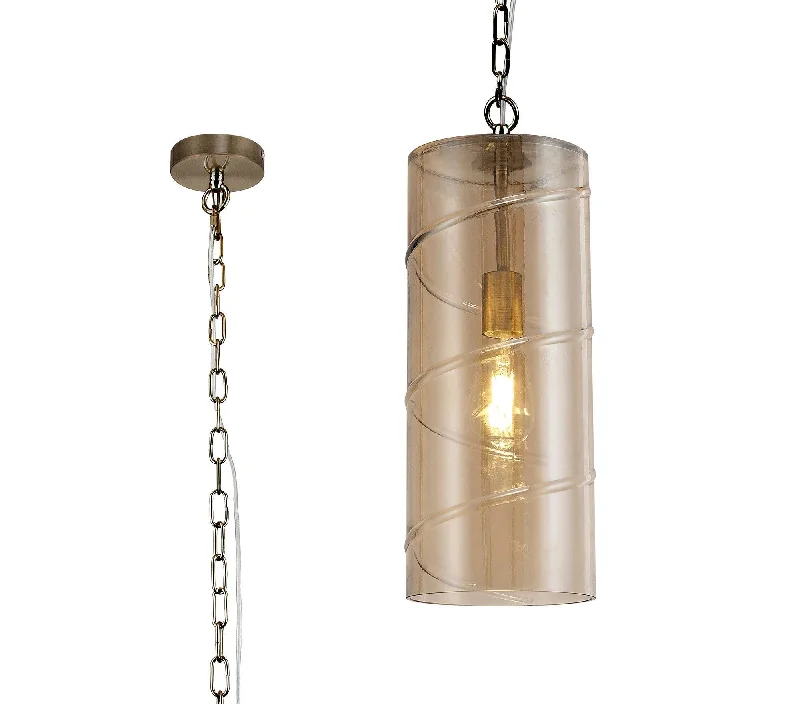 Track lighting with a minimalist track designShauna Pendant, 1 Light E27, Antique Brass/Amber, Matt Black/Smoked, Matt Black/Smoked Track lighting with a minimalist track designShauna Pendant, 1 Light E27, Antique Brass/Amber, Matt Black/Smoked, Matt Black/Smoked