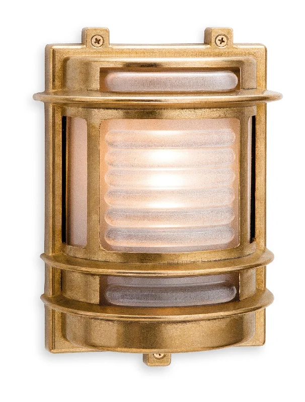 Wireless track lighting for easy installationmarble wall lamps with luxurious veining for high - end living spacesNautic Wall Light Brass with Frosted Glass Wireless track lighting for easy installationmarble wall lamps with luxurious veining for high - end living spacesNautic Wall Light Brass with Frosted Glass