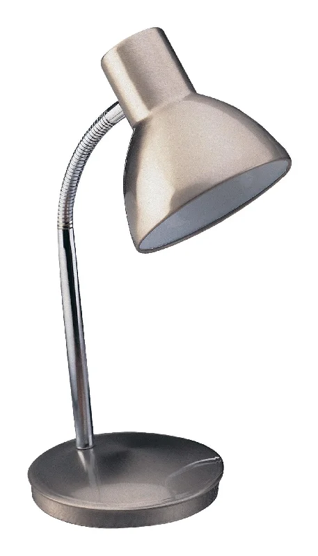 Track lighting for creating a moody atmosphereHarvard Table Lamp Brushed Steel