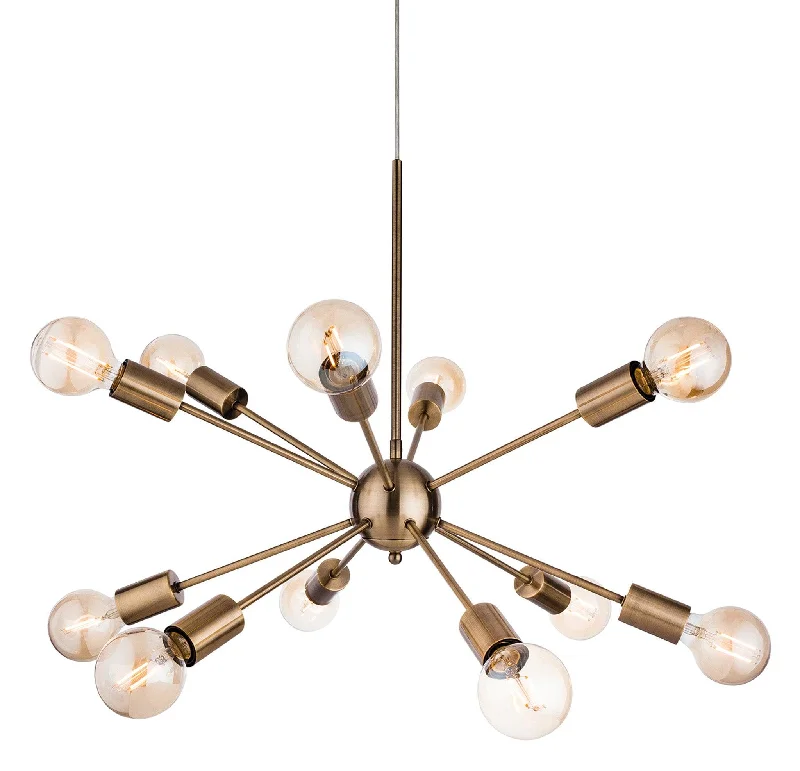 Energy - efficient track lighting fixturesAlfa 12 Light Fitting Antique Brass