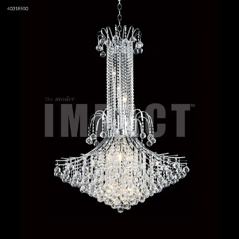 Track lighting for adding a touch of eleganceJames R. Moder Cascade Deluxe Crystal Entry Chandelier Track lighting for adding a touch of eleganceJames R. Moder Cascade Deluxe Crystal Entry Chandelier