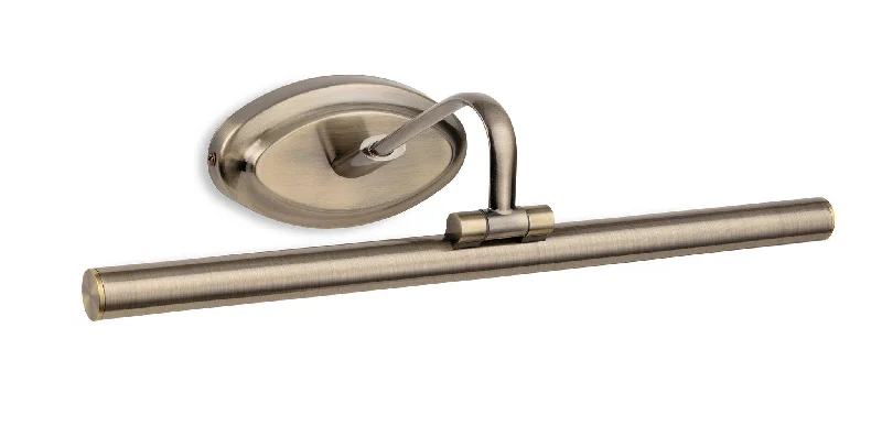 White track lighting for a clean lookLED Picture Light - 440mm Antique Brass