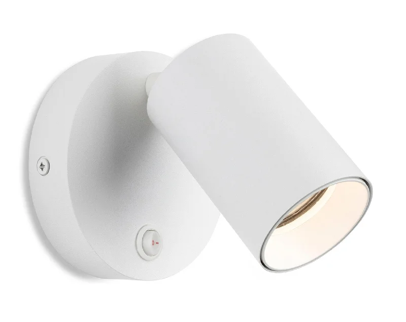 Waterproof track lighting for bathroomsMax Wall Spot (Switched) White