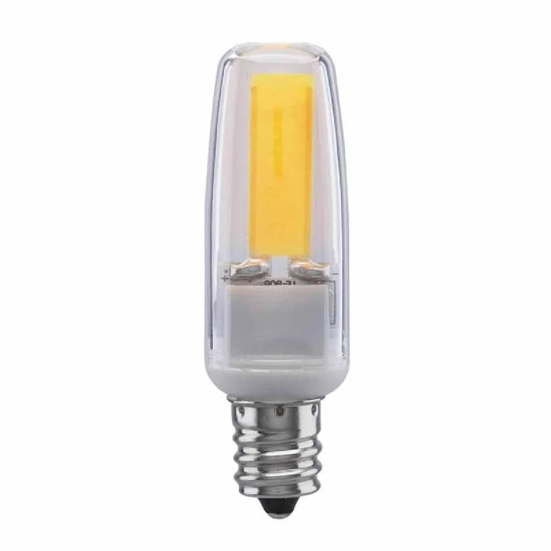 Industrial Pendant Lighting for Machine ShopsT4 Mini LED Bulb, 4 Wattss, 480 Lumens, 5000K, E12 Candelabra Base, Clear Finish Industrial Pendant Lighting for Machine ShopsT4 Mini LED Bulb, 4 Wattss, 480 Lumens, 5000K, E12 Candelabra Base, Clear Finish