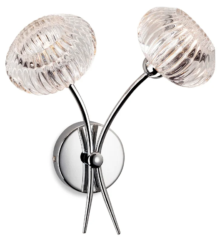 Track lighting for highlighting kitchen cabinetsLisbon 2 Light Wall Chrome with Clear Decorative Glass Track lighting for highlighting kitchen cabinetsLisbon 2 Light Wall Chrome with Clear Decorative Glass