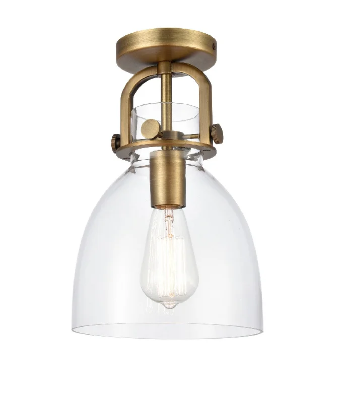 Industrial Lighting for Textile MillsDowntown Urban One Light Flush Mount