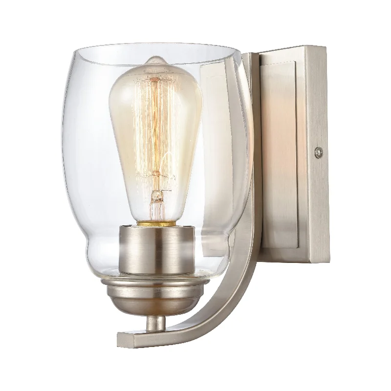Modern track lighting with LED bulbsCalistoga 8" High 1-Light Sconce