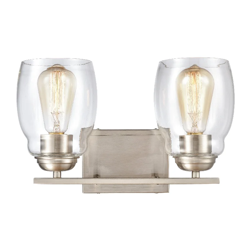 Commercial - grade track lighting for storesCalistoga 14" Wide 2-Light Vanity Light