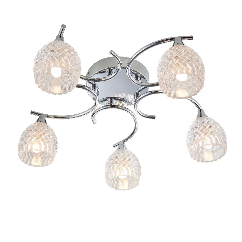 Track lighting for updating office lobbiesBoyer 5lt semi flush