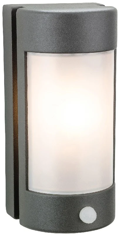 Track lighting with motion - sensor capabilitiesasian - inspired wall lamps with bamboo or paper shades for a zen - like Arena Wall Light with PIR Graphite with Opal Polycarbonate Diffuser Track lighting with motion - sensor capabilitiesasian - inspired wall lamps with bamboo or paper shades for a zen - like Arena Wall Light with PIR Graphite with Opal Polycarbonate Diffuser