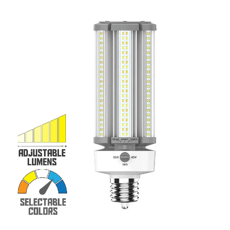 Industrial Lighting for Furniture FactoriesPost Top LED Lamp, 45W|54W|63W, 9150 Lumens, Selectable CCT, EX39 Mogul Base, 120-277V Industrial Lighting for Furniture FactoriesPost Top LED Lamp, 45W|54W|63W, 9150 Lumens, Selectable CCT, EX39 Mogul Base, 120-277V