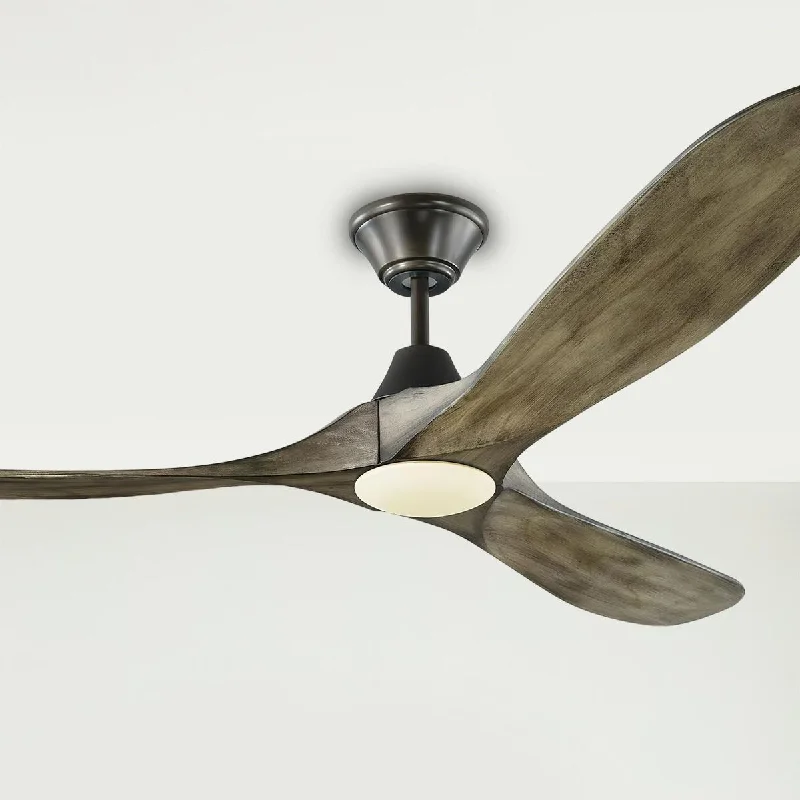 Energy - Efficient Industrial Lighting for Cost - SavingsMaverick 60 Inch Aged Pewter 3-Blade LED Ceiling Fan with Light and Remote Energy - Efficient Industrial Lighting for Cost - SavingsMaverick 60 Inch Aged Pewter 3-Blade LED Ceiling Fan with Light and Remote