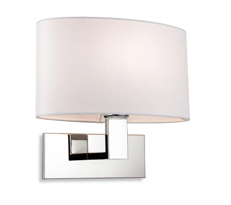 Track lighting for small apartmentsWebster Single Wall Chrome with Cream Shade