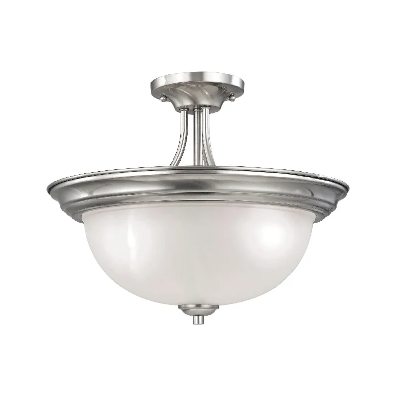 Track lighting for photography studiosBristol Lane 3-Light Semi Flush Mount