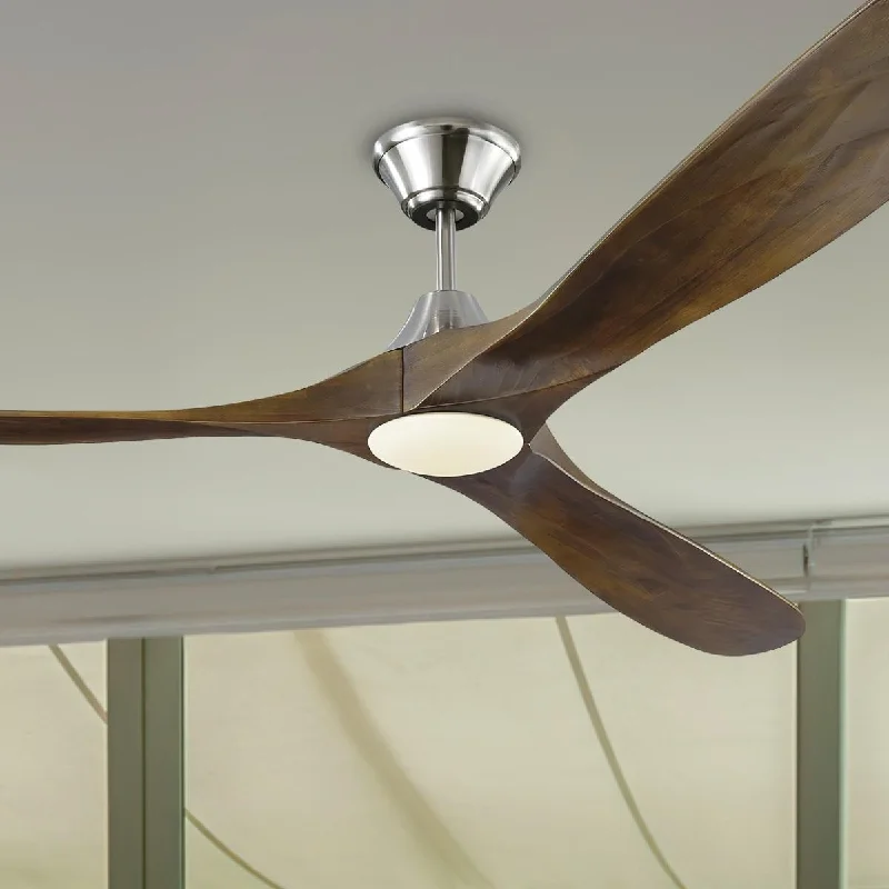Industrial Lighting for Metal Fabrication ShopsMaverick Max 70 Inch Steel and Walnut LED Large Ceiling Fan with Light and Remote Industrial Lighting for Metal Fabrication ShopsMaverick Max 70 Inch Steel and Walnut LED Large Ceiling Fan with Light and Remote