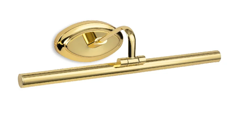 Track lighting with multiple heads for flexibilityLED Picture Light - 440mm Polished Brass Track lighting with multiple heads for flexibilityLED Picture Light - 440mm Polished Brass