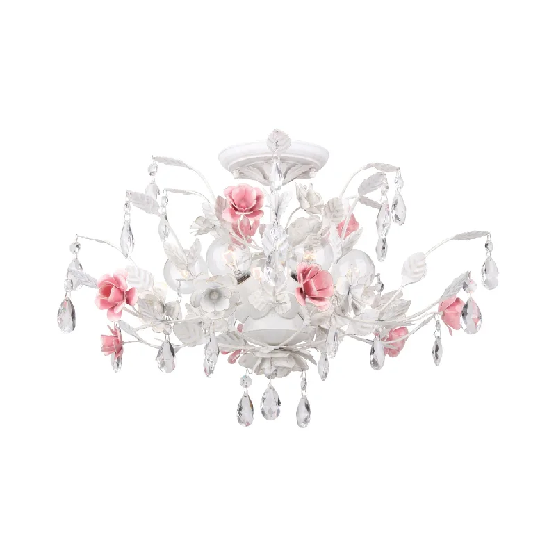 Waterproof track lighting for bathroomsLola Semi Flush Mount Ceiling Light