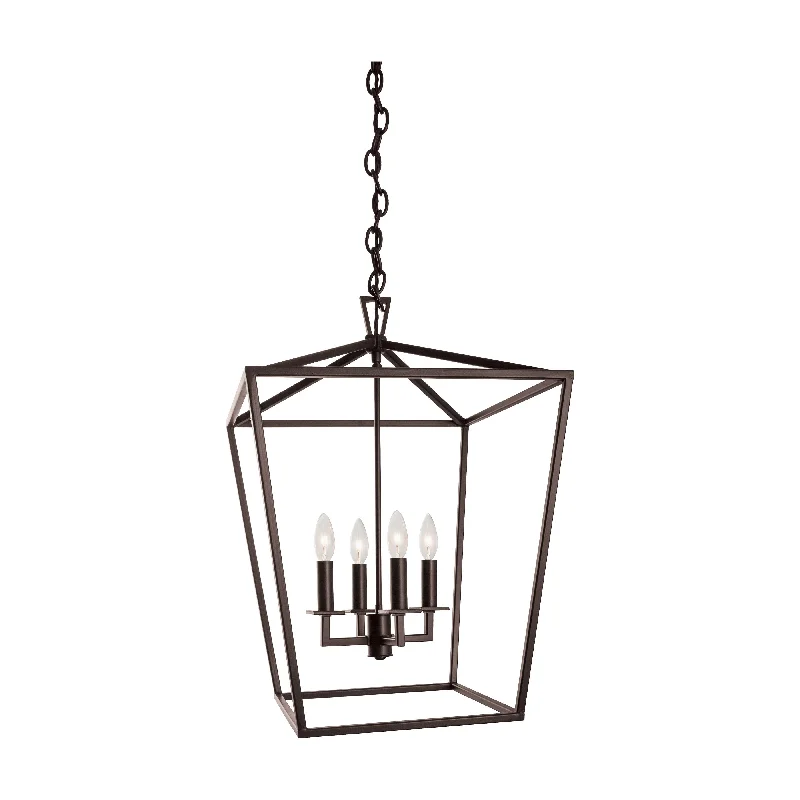 Track lighting with adjustable armsCage 18" Pendant Light