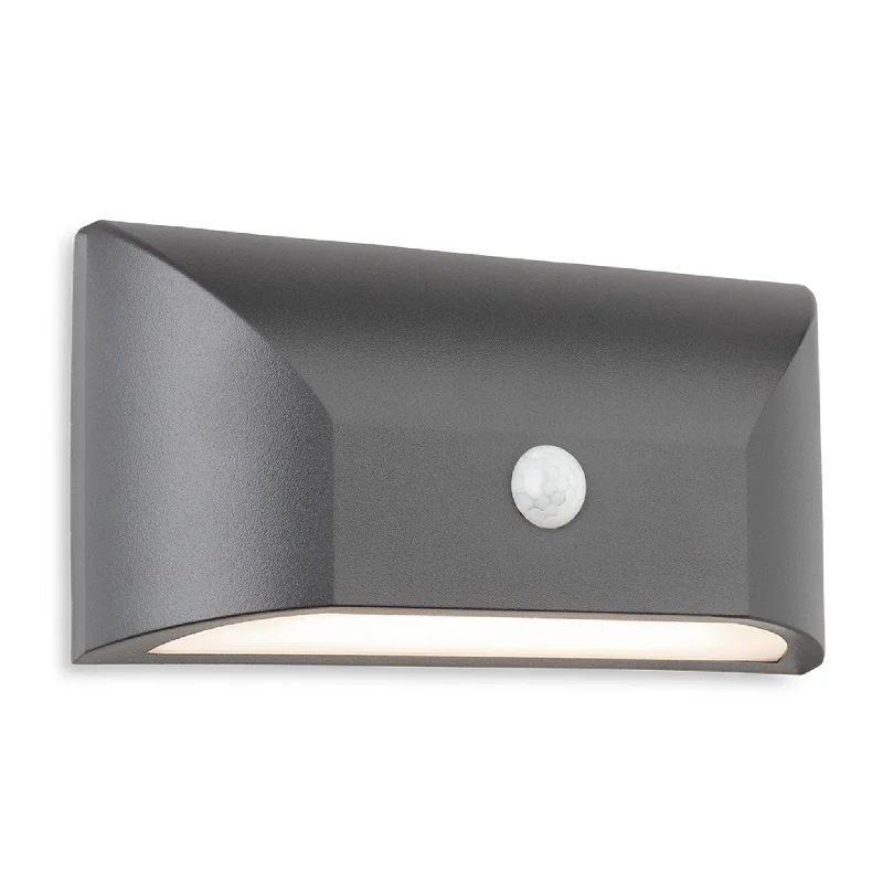 Track lighting with a minimalist track designglass wall lamps with frosted glass for soft, diffused lightMisson LED Resin Wall Light with PIR Graphite Track lighting with a minimalist track designglass wall lamps with frosted glass for soft, diffused lightMisson LED Resin Wall Light with PIR Graphite