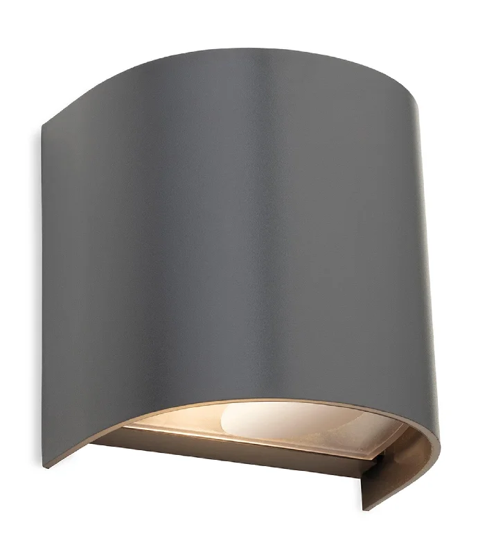 Track lighting with clear glass shadesSwift Resin Single Wall Graphite