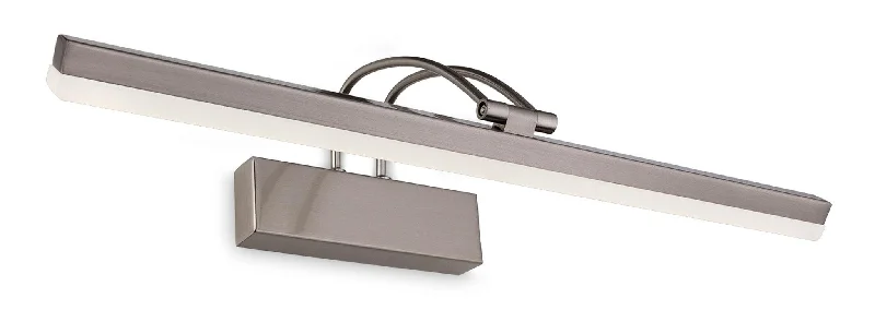 Track lighting for high - ceiling spacesLED Picture Light - 11w Brushed Steel