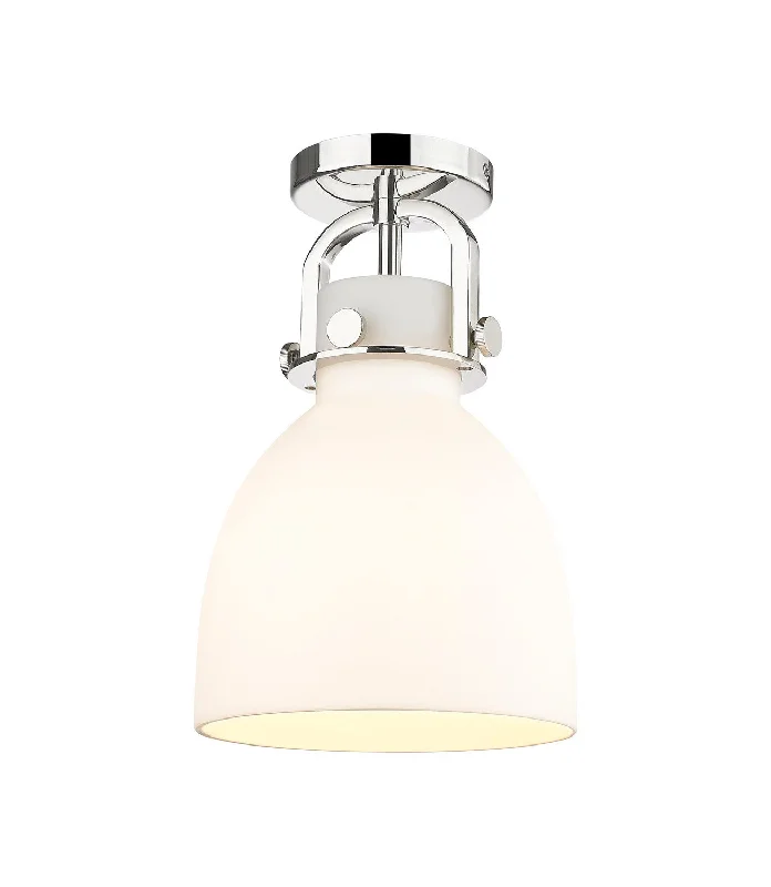 Industrial Lighting for Woodworking FactoriesDowntown Urban One Light Flush Mount