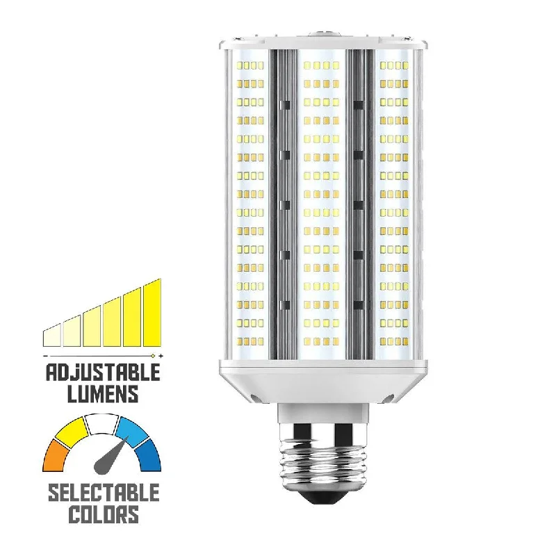 Energy - Efficient Industrial Lighting for Cost - SavingsHi-Pro LED Wall Pack Lamp, 20W|30W|40W, 6000 Lumens, Selectable CCT, E26 Base, 120-277V Energy - Efficient Industrial Lighting for Cost - SavingsHi-Pro LED Wall Pack Lamp, 20W|30W|40W, 6000 Lumens, Selectable CCT, E26 Base, 120-277V