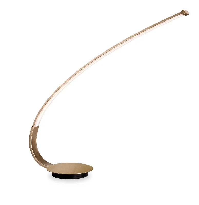 Track lighting with energy - star certificationArco LED Table Lamp Champagne Gold