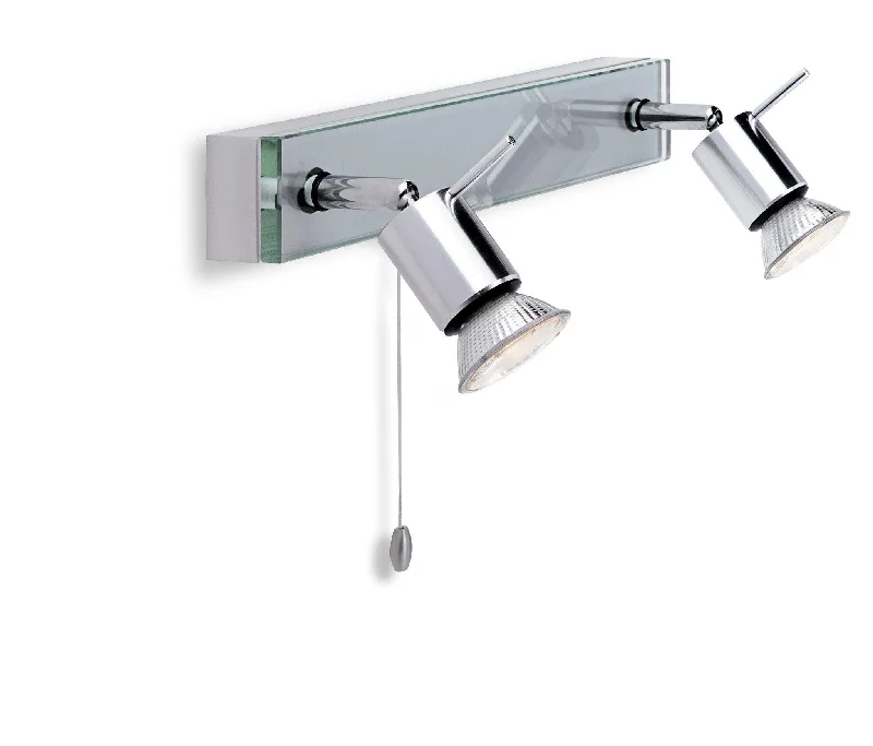 Track lighting with energy - star certificationAqua 2 Light Bar (Switched) Aluminium with Clear Glass Track lighting with energy - star certificationAqua 2 Light Bar (Switched) Aluminium with Clear Glass