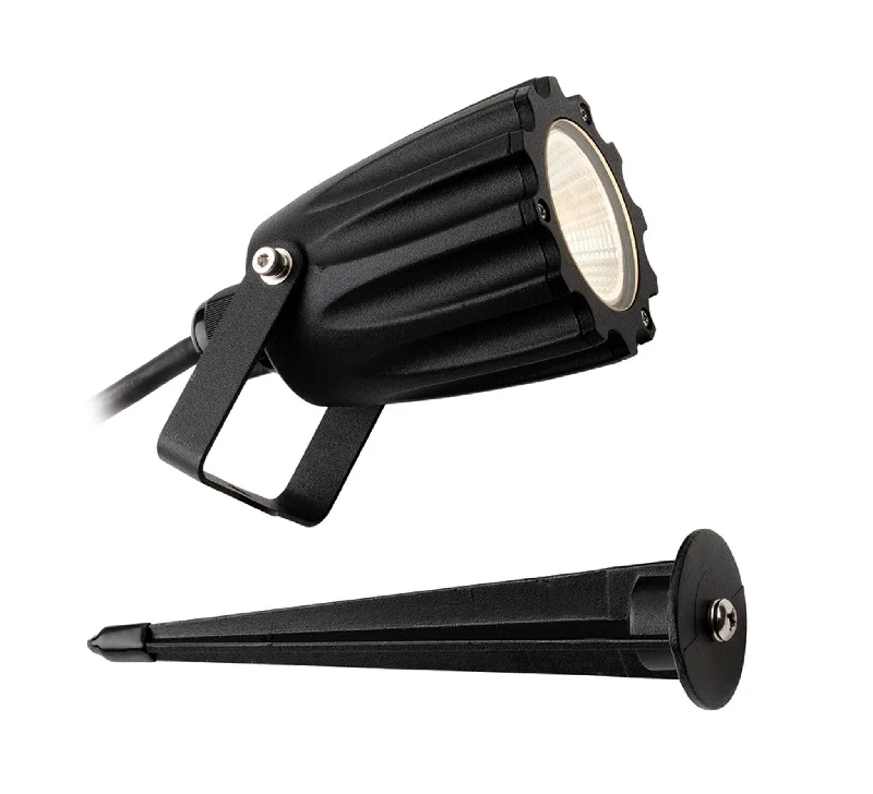 Track lighting for illuminating walkwaysMarley LED Wall & Spike Spot Black