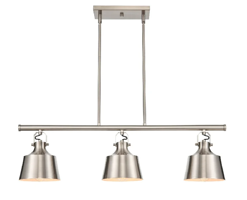 Corrosion - Resistant Industrial Lighting for Coastal FactoriesAuralume Three Light Island Pendant Corrosion - Resistant Industrial Lighting for Coastal FactoriesAuralume Three Light Island Pendant