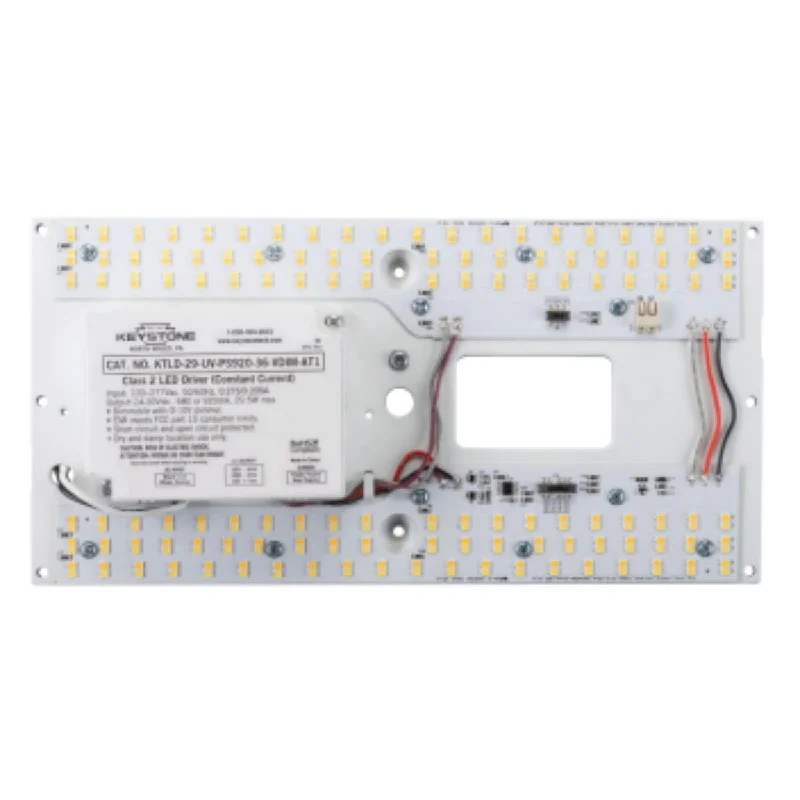 Industrial Lighting for Metal Fabrication Shops11" Linear LED Retrofit Kit, 4200lm, Selectable CCT, 120-277V