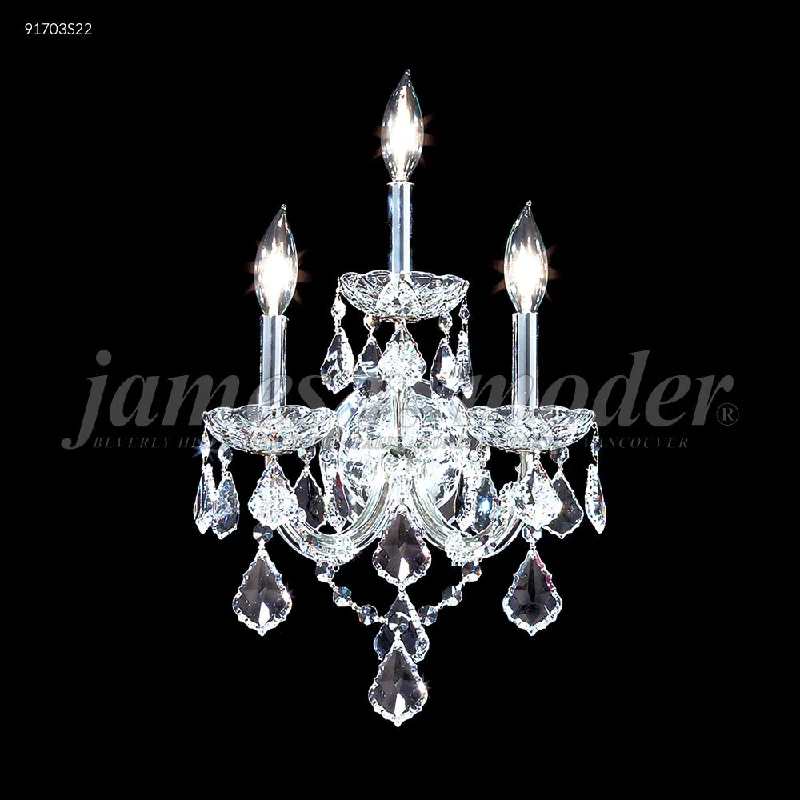 Track lighting for modernizing traditional interiorsJames R Moder Maria Theresa Grand 3 Light Wall Sconce Track lighting for modernizing traditional interiorsJames R Moder Maria Theresa Grand 3 Light Wall Sconce