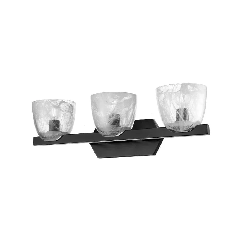 High - lumen track lighting for bright spacesChalice 3-Light Vanity