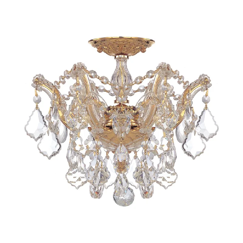 Track lighting with a chunky, bold designMaria Theresa Semi Flush Mount Ceiling Light Track lighting with a chunky, bold designMaria Theresa Semi Flush Mount Ceiling Light