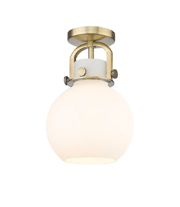 Industrial Task Lighting for Precision WorkstationsDowntown Urban One Light Flush Mount