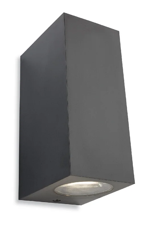 Energy - efficient track lighting fixturesHawk 2 Light Wall Graphite Resin
