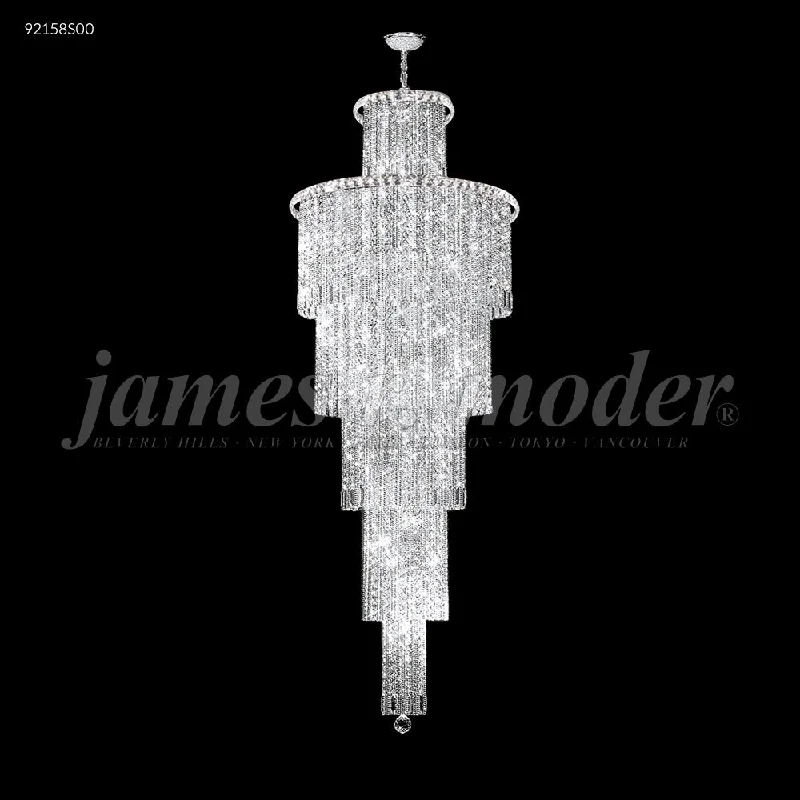 Track lighting with a long - lasting lifespanJames R Moder Prestige Tiered Entry Chandelier Track lighting with a long - lasting lifespanJames R Moder Prestige Tiered Entry Chandelier