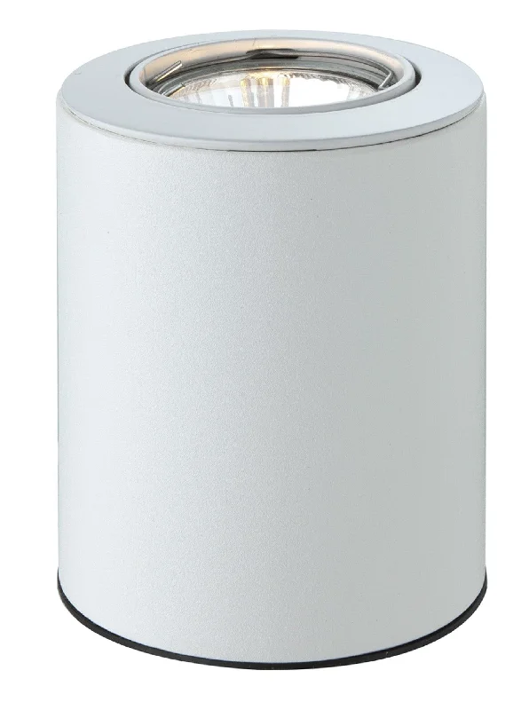 Track lighting for creating a moody atmosphereFloodlite Uplight Table/Floor Lamp White
