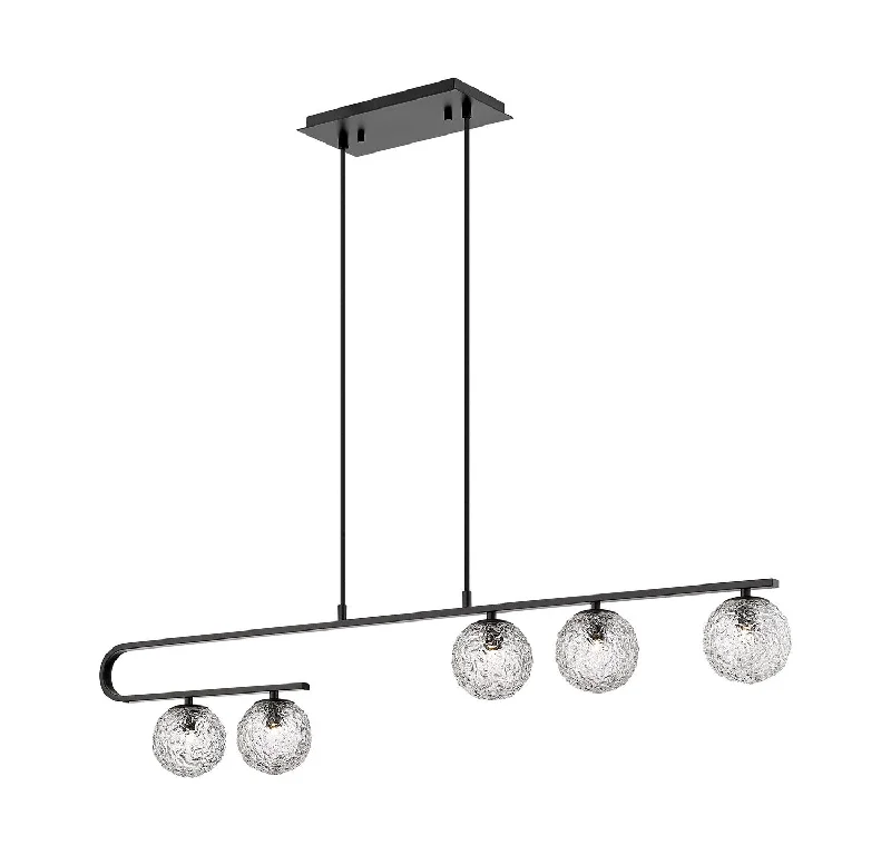 Industrial Lighting for Furniture FactoriesBarrington Five Light Island Pendant