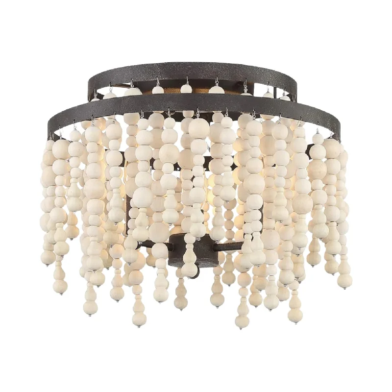 Track lighting for enhancing the architecturePoppy Semi Flush Mount Ceiling Light