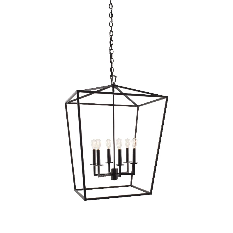 Track lighting with motion - sensor capabilitiesCage 34" Pendant Light
